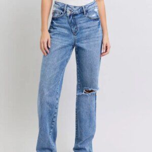 NWT- Judy Blue's "Padre" Dad Jeans in size 15/32 Womens